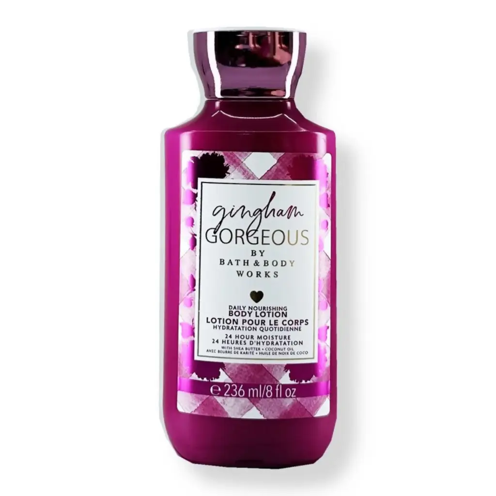 BATH AND BODY GINGHAN GORGEOUS BODY LOTION 236ML 