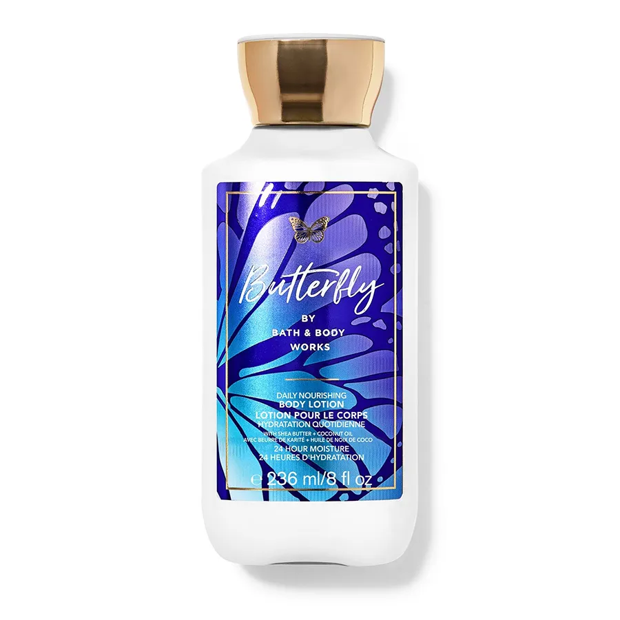 BATH AND BODY BUTTERFLY BODY LOTION 236ML 