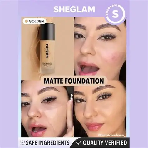 SHEGLAM MATTE FOUNDATION GOLDEN 30ML 