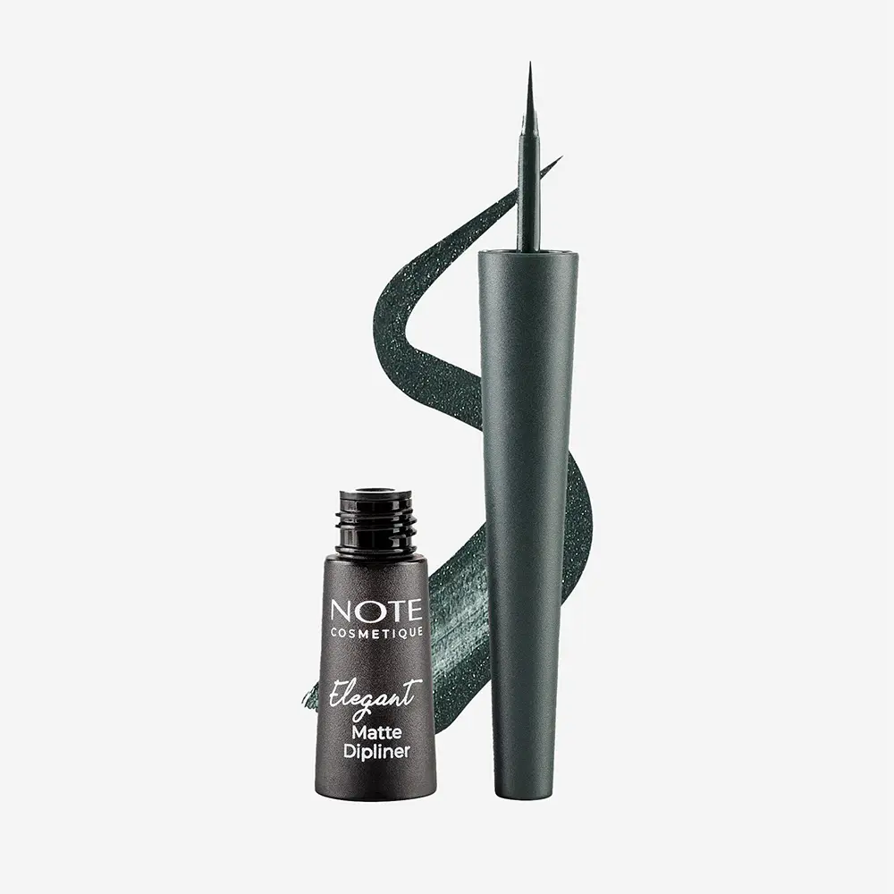 NOTE EIEGANT MATTE DIPLINER 04 OCEAN  GREEN 