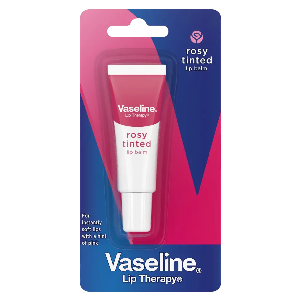 VASELINE LIP THERAPY ROSE TINTED LIP BALM 10G 