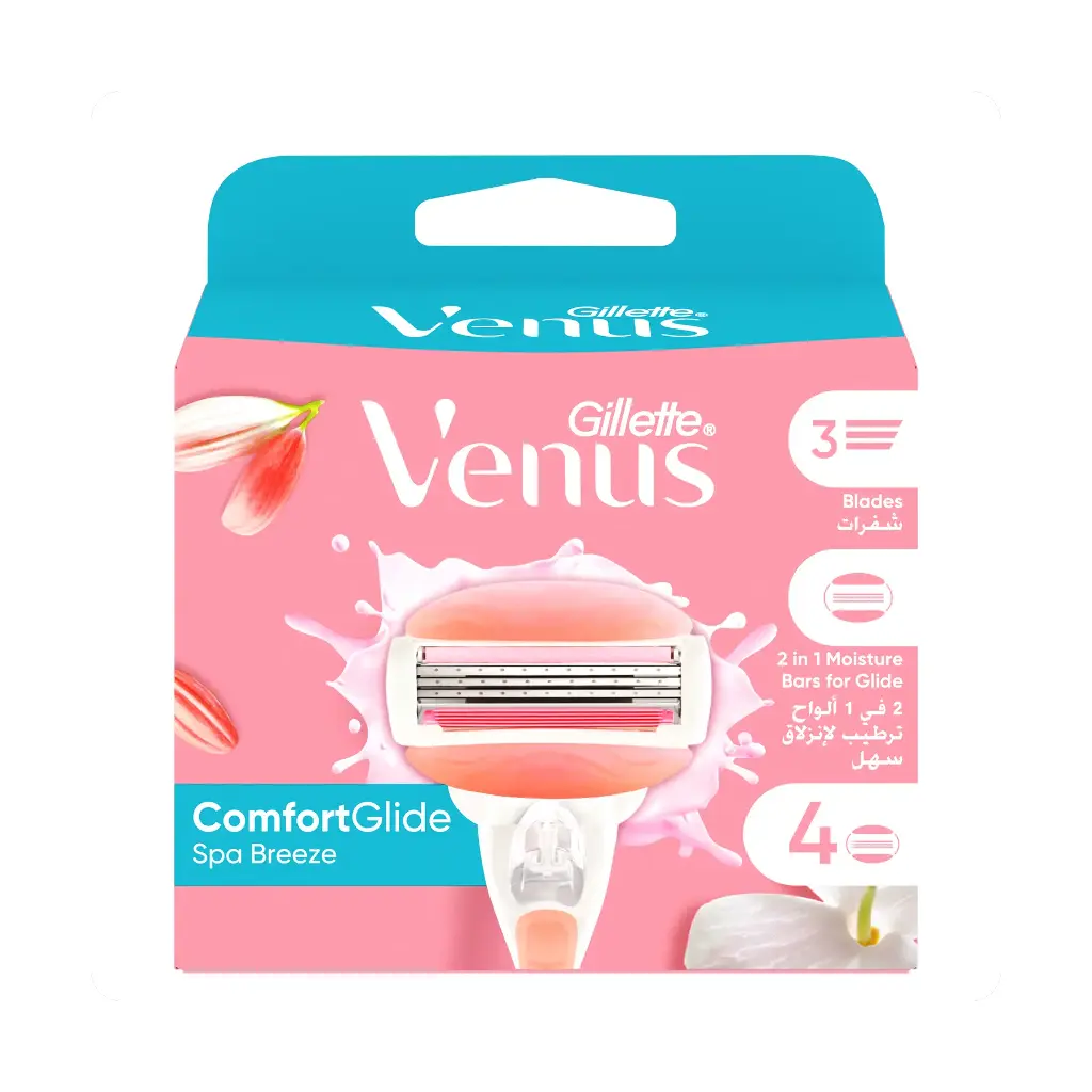 VENUS COMFORTGLIDE SPA BREEZE (4CARTRIDGES)