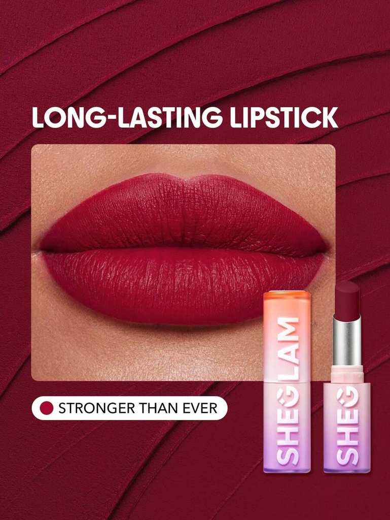 SHEGLAM MATTE LIPSTICK STRONGER THAN EVER 2.7G 