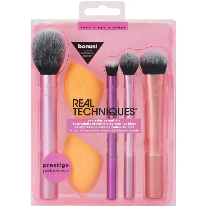 REAL TECHNIQUES  FACE+EYE+CHEEK 