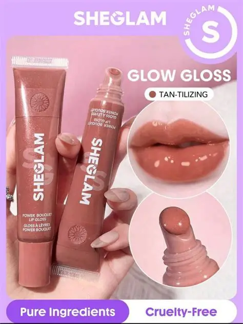 SHEGLAM BOUQUET LIP GLOSS TAN-TILIZING 12ML