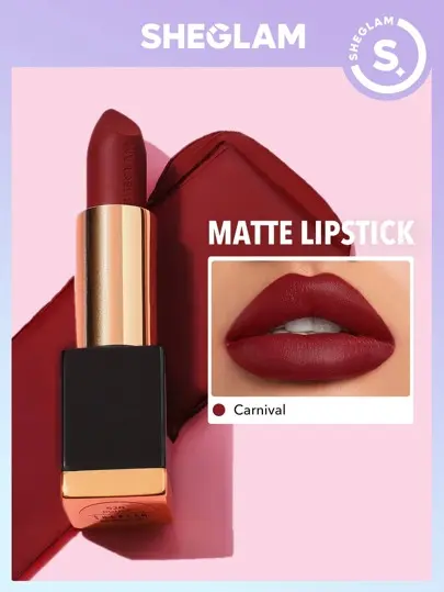 SHEGLAM MATTE ALLURE LIPSTICK 530CARNIVAL 4G