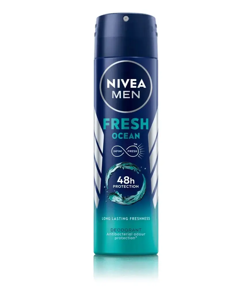 NIVEA MEN RESH OCEAN DEODORANT 150ML