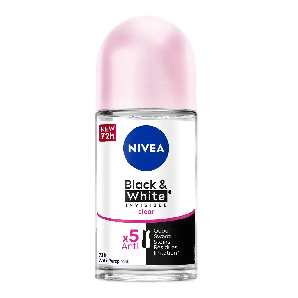 NIVEA BLACK&WHITE INVISIBLE CLEAR 50ML