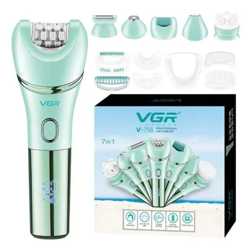 VGR V-756 PROFESSIONAL LADY CARE SET 7IN 1