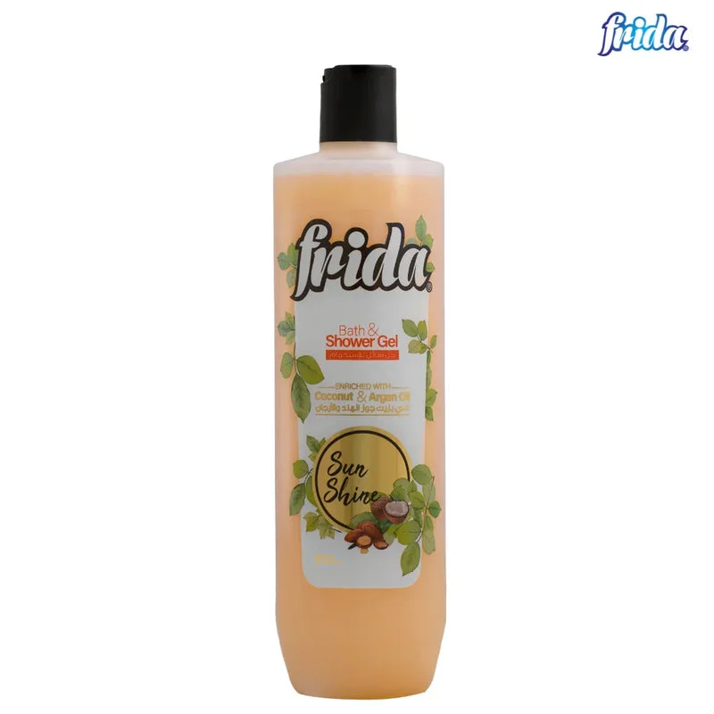 FRIDA BATH&SHOWER GEL COCONUT&ARGAN OIL 650ML