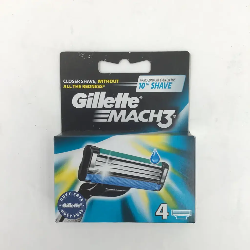 GILLETTE MACH3 4PC