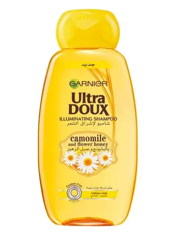 GARNIER ULTRA DOUX SHAMPOO 400ML CAMOMILE AND FLOWER HONEY