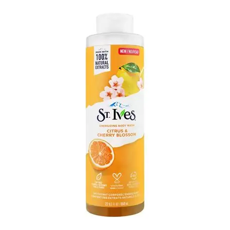 ST.IVES CITRUS&CHERRY BLOSSOM BODY WASH 650ML