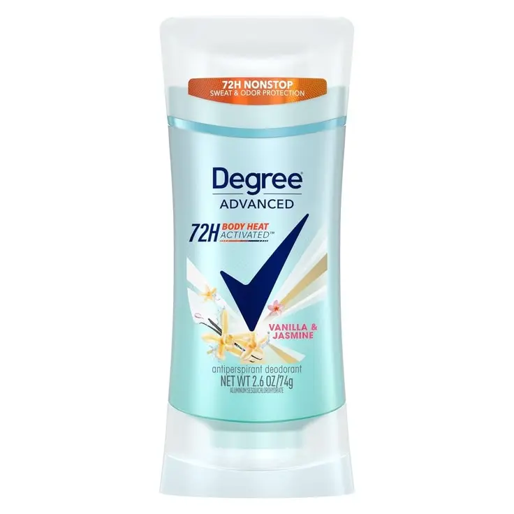 DEGREE VANILLA&JASMINE DEODORANT 74G 