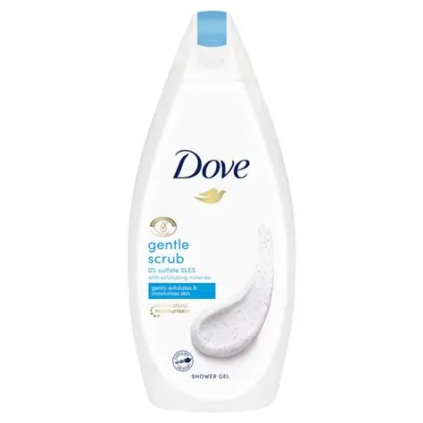 DOVE GENTLE EXFOLIATING BODY WASH 200ML