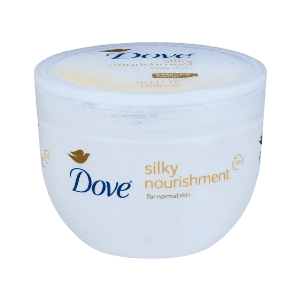 DOVE SILKY NOURISHMENT BODY CREAM 300ML 