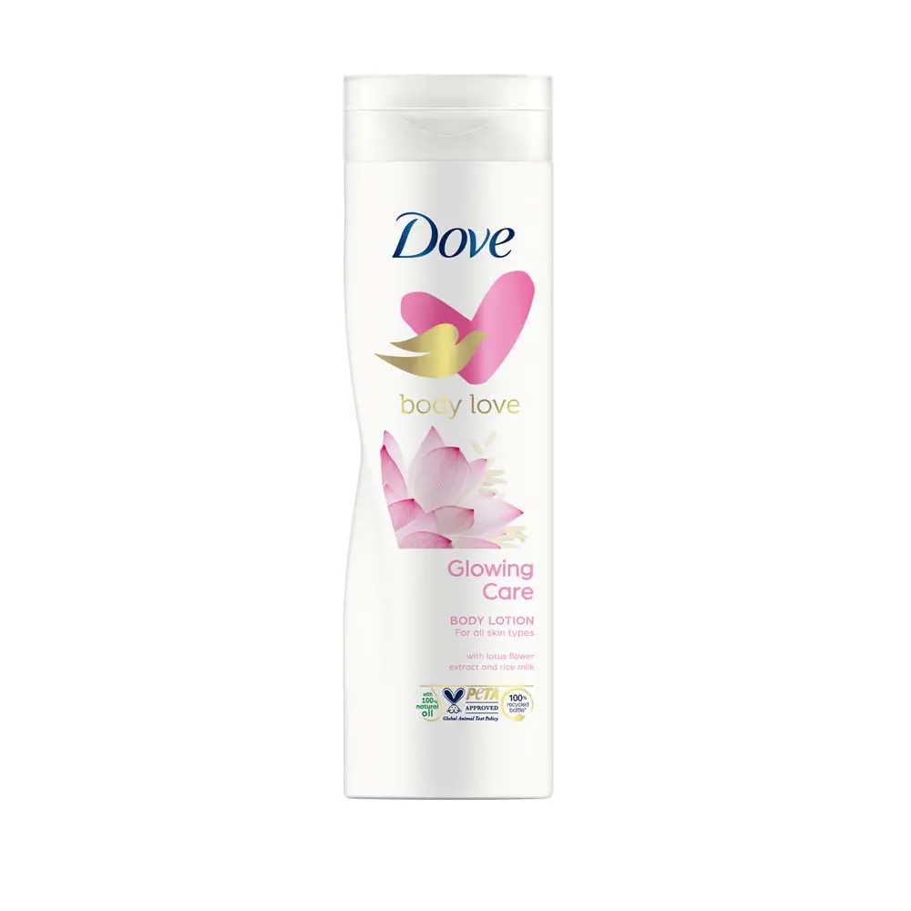 DOVE GLOWING CARE BODY LOTION 400ML 