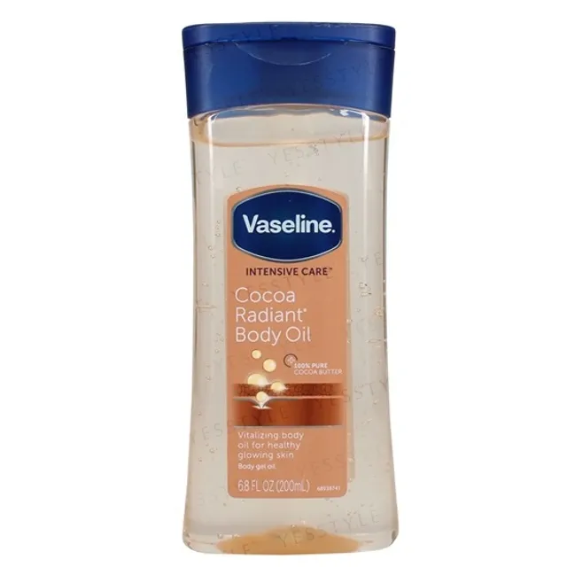 VASELINE COCOA RADIANT  BODY OIL 200ML 