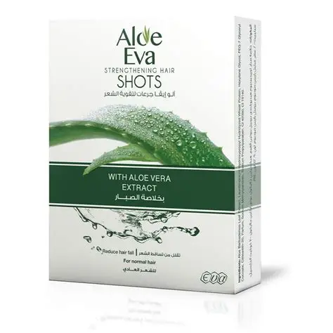 ALOE EVA STRENGTHENING HAIR SHOTS WITH ALOE VERA EXTRACT FOR NORMAL HAIR 60ML