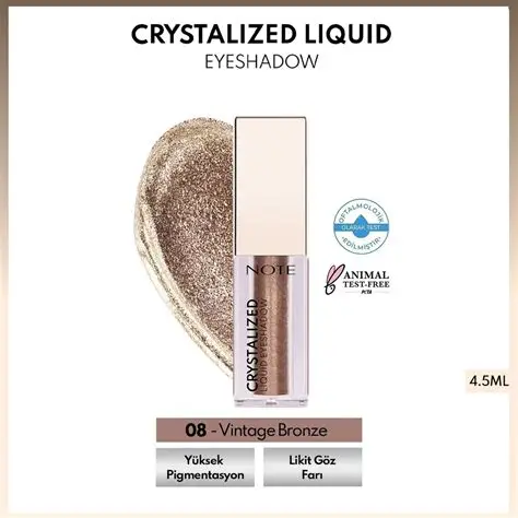 NOTE CRYSTALIZED LIQUID EYESHADOW 08