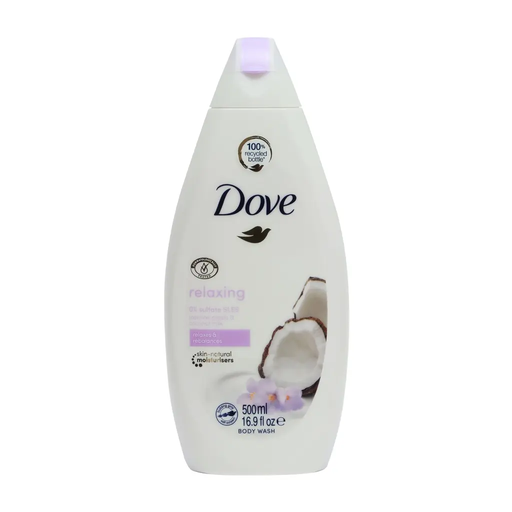 DOVE RELAXING BODY WASH 500ML