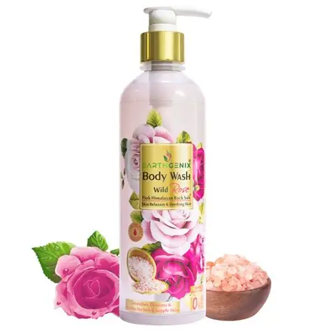 EARTH GENIX BODY WASH WILD ROSE 500 ML
