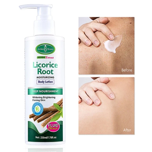  AICHUN BEAUTY LICORICE ROOT BODY LOTION 230ML 