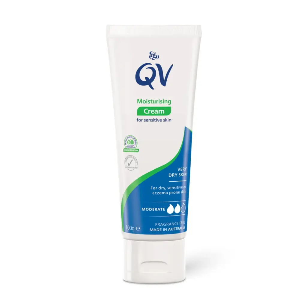 QV MOISTURISING CREAM FOR SENSITIVE SKIN 100G 