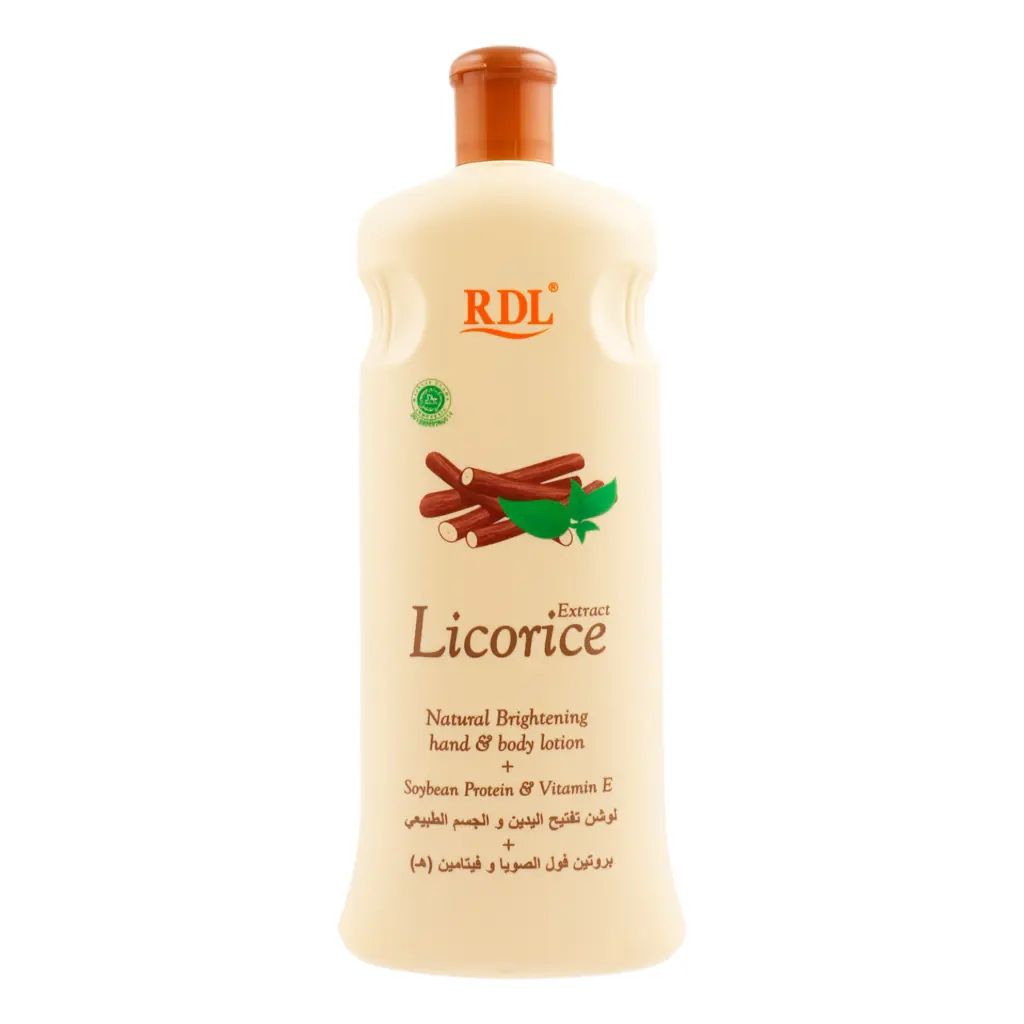 RDL EXTRACT LICORICE BODY LOTION 600ML