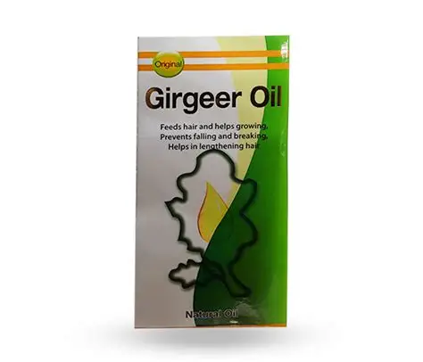 GIRGEER OIL INGREDIENTS ABSTRACT GIRGEER , NATURAL OILS FOR EXTERNAL USE, MADE SAUDI 125ML