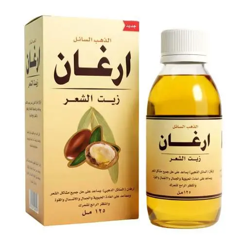 ARGAN HAIR OIL THE INGREDIENTS  ARGAN OIL EXTACT+ NATURAL OILS 125ML