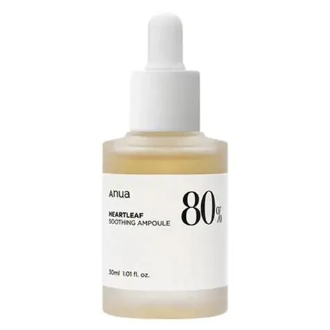 ANUA HEARTLEAF 80 MOISTURE SOOTHING AMPOULE 30ML 