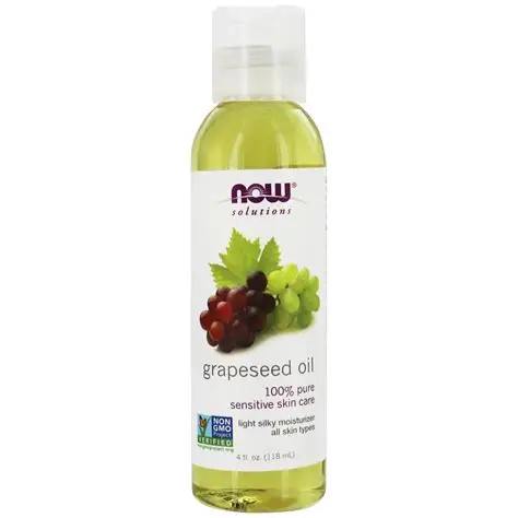NOW SO LUTIONS GRAPESEED OIL 100% SENSITIVE SKIN CARE 