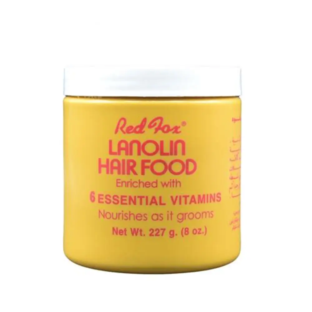 RED FOX LANOLIN HAIR FOOD ENRICHED WITH 6 ESSENTIAL VITAMINS 227G