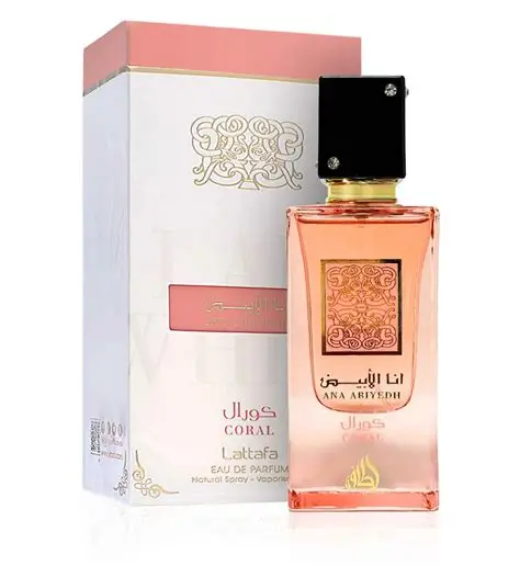LATTAFA CORAL ANA ABIYEDH  PARFUM 60ML 