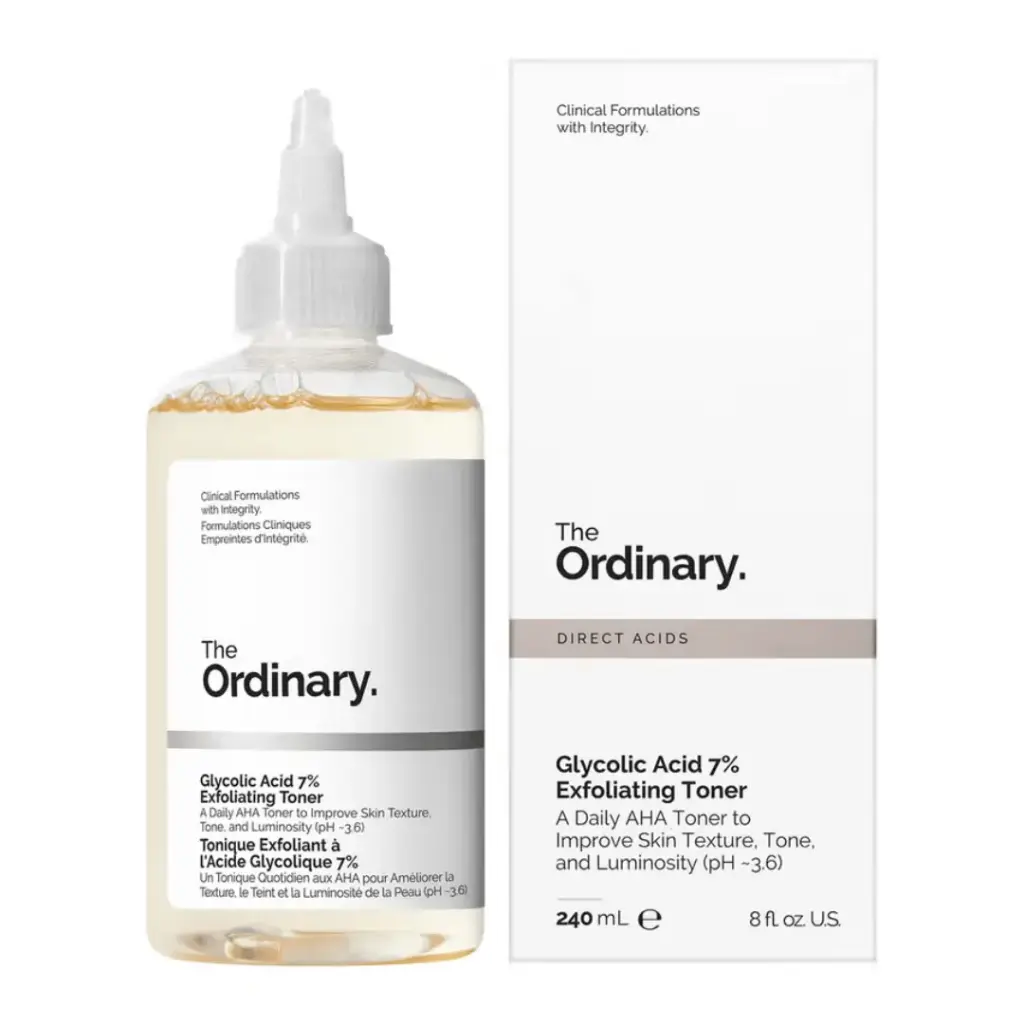 THE ORDINARY GLYCOLIC ACID 7% EXFOLIATING TONER 240ML 