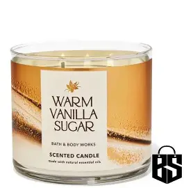 BATH BODY WORKS WARM VANILLA SUGAR CANDLE 411GM