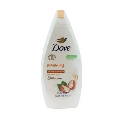 DOVE PAMPERING BODY WASH 500ML