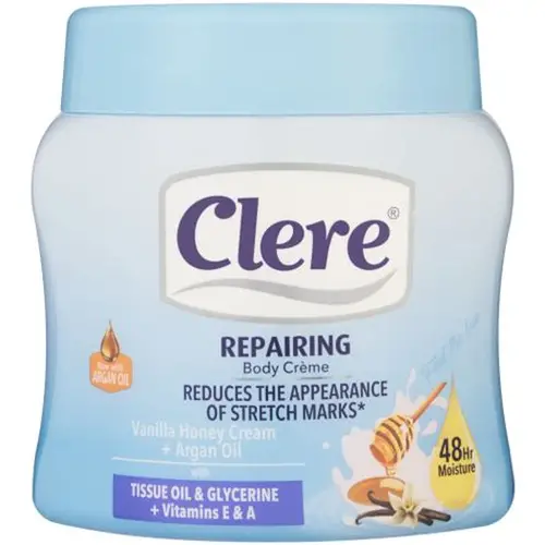 CLERE REPAIRING BODY CREAM VANILLA HONEY 300ML