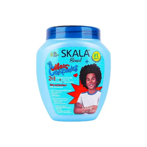 SKALA BRASIL MAIS CRESPINHOS TREATMENT CREAM+LEAVE-IN 1000ML