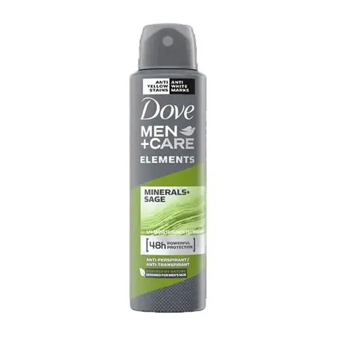 DOVE MEN SPRAY MINERALS +SAGE 250ML 