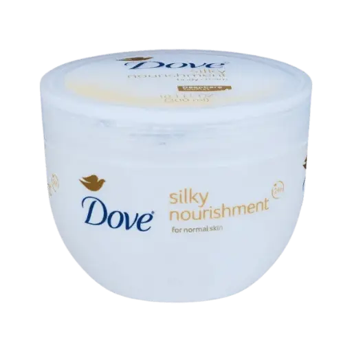 DOVE SILKY NOURISHMENT BODY CREAM 300ML 