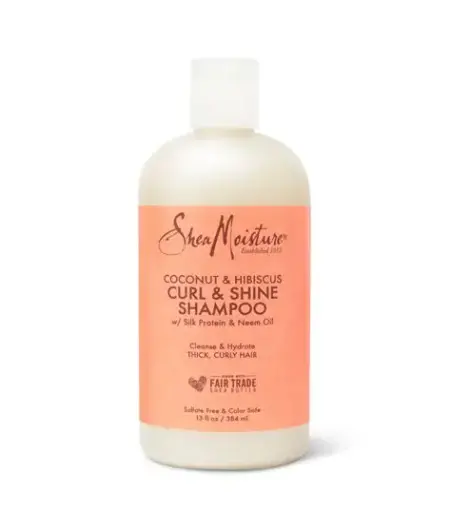 SHEA MOISTURE COCONUT&HIBISCUS SHAMPOO 384ML