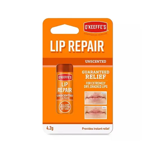 O`KEEFFE`S LIP REPAIR UNSCENTED BALM