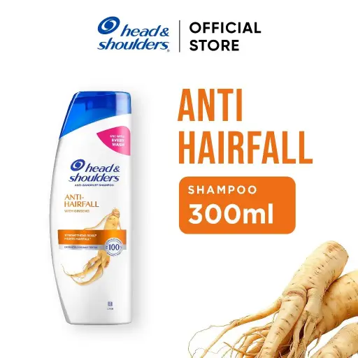 HEAD SHOULDERS ANTI-HAIRFALL SHAMPOO 300ML