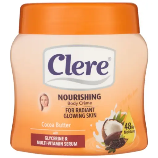 CLERE NOURISHING BODY CREME 500ML 