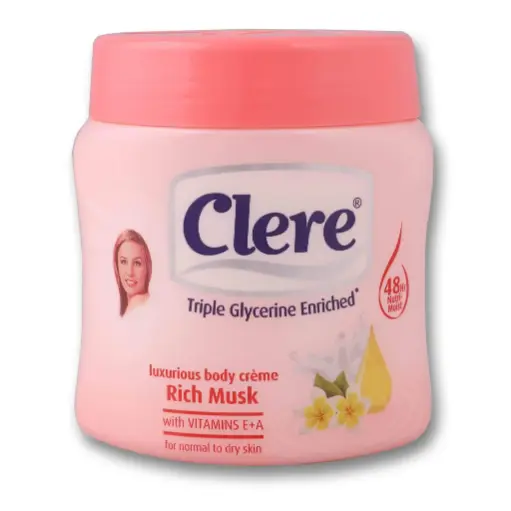 CLERE RICH MOISTURE BODY CREAM 500ML