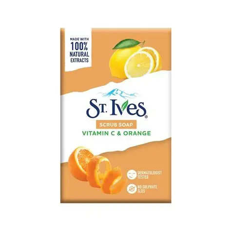 ST.IVES  VITAMINC &ORANGE SCRUP SOAP 100G 