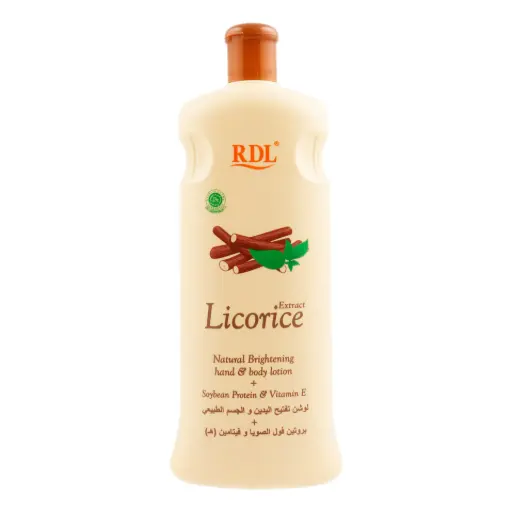 RDL EXTRACT LICORICE BODY LOTION 600ML