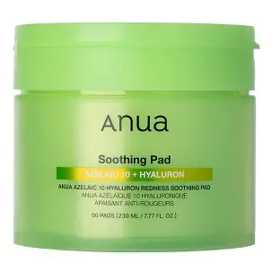 AUNA SOOTHING PAD AZELAIC10+HYALURON 90PDS (230ML)